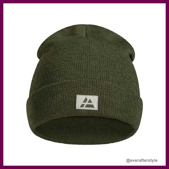 Sustainable Classic Beanie Unisex Stretchy One Size Premium Recycled Material main image 3